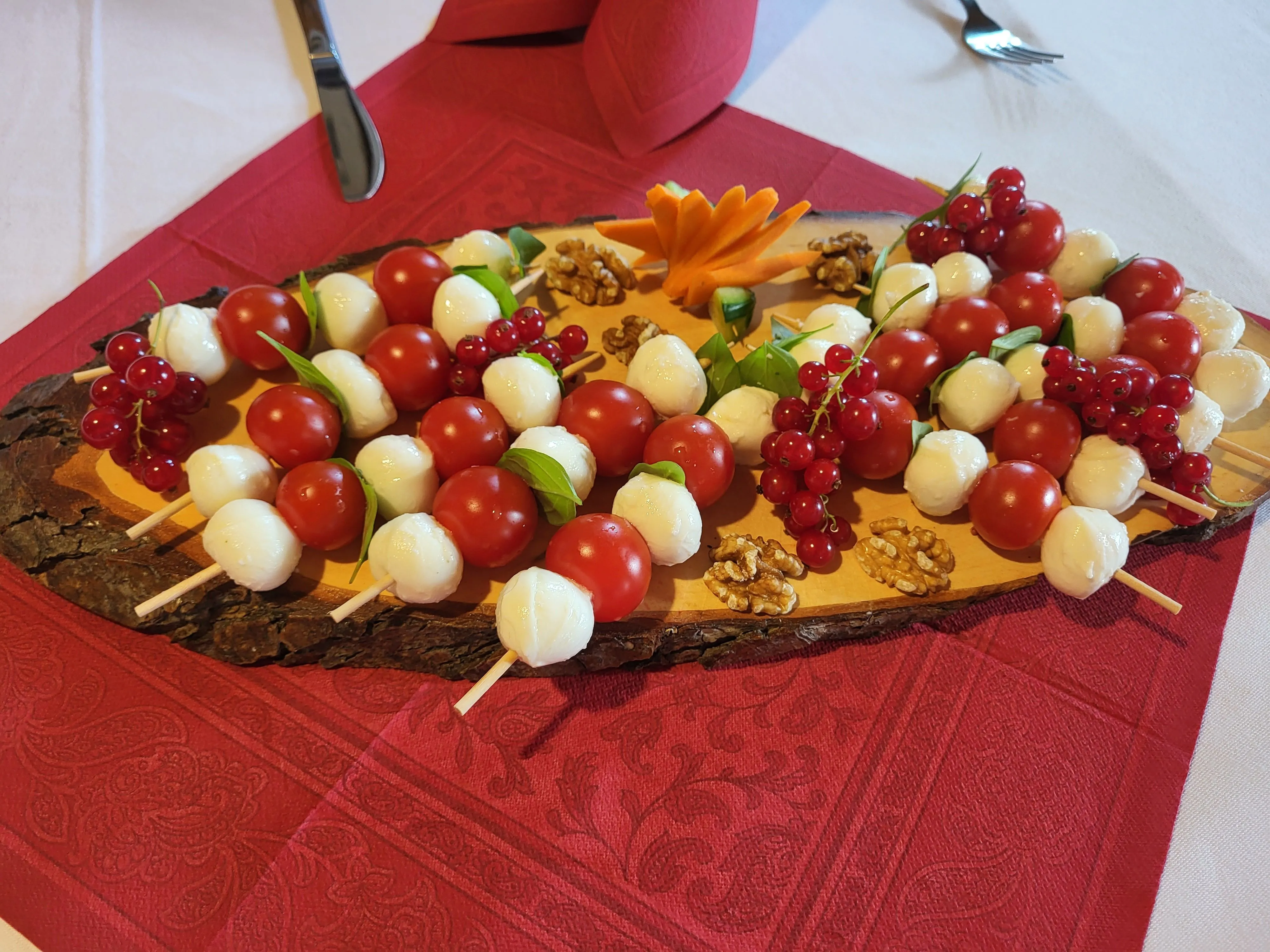 Vegetarische Vorspeiseplatte